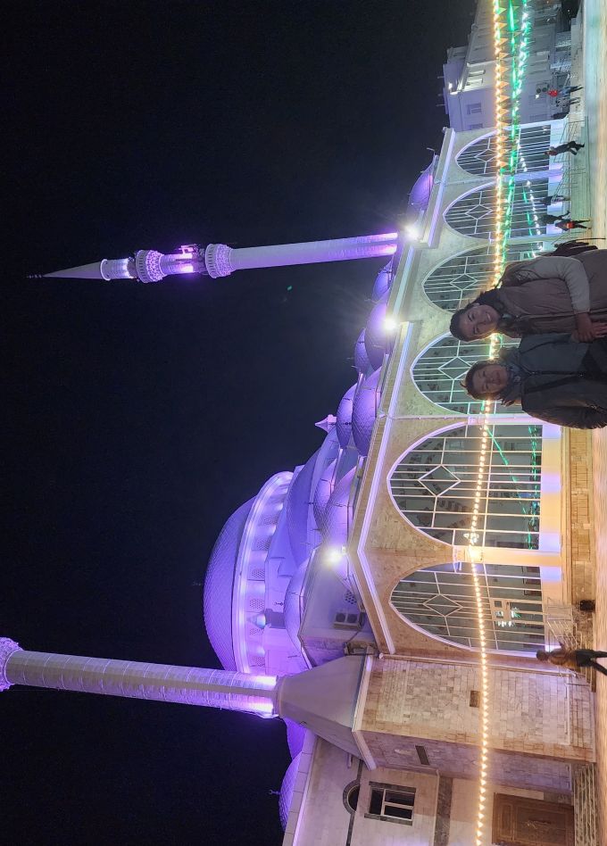 Огни ночной Махачкалы