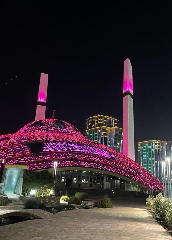 Шали, вечерний Грозный и Аргун