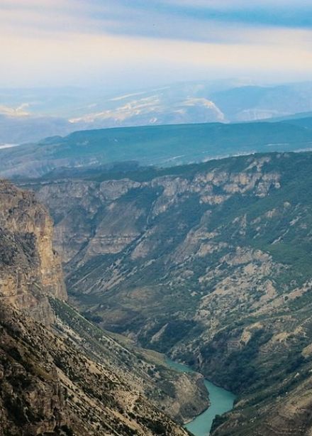 Поездка на Сулакский каньон и бархан Сары-кум