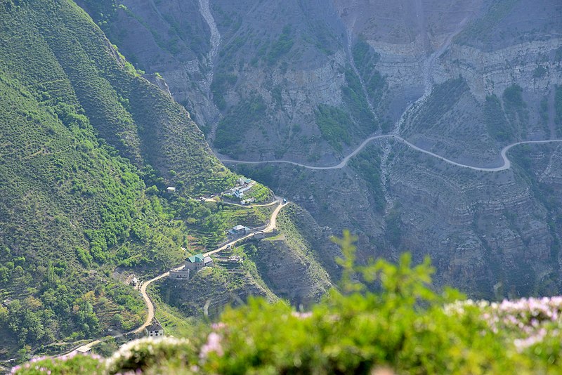 Сулакский каньон, бархан Сарыкум
