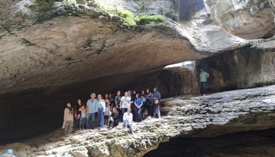 Экскурсия в Село-призрак Гамсутль и Салтинский водопад